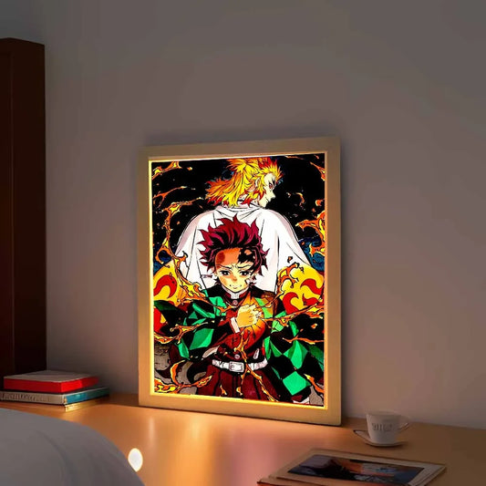 (SPECIAL DEAL)LED Demon Slayer Poster