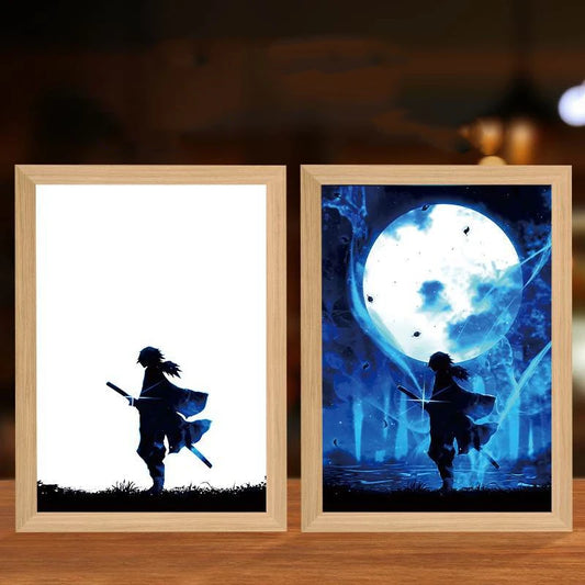 LED Demon Slayer Poster